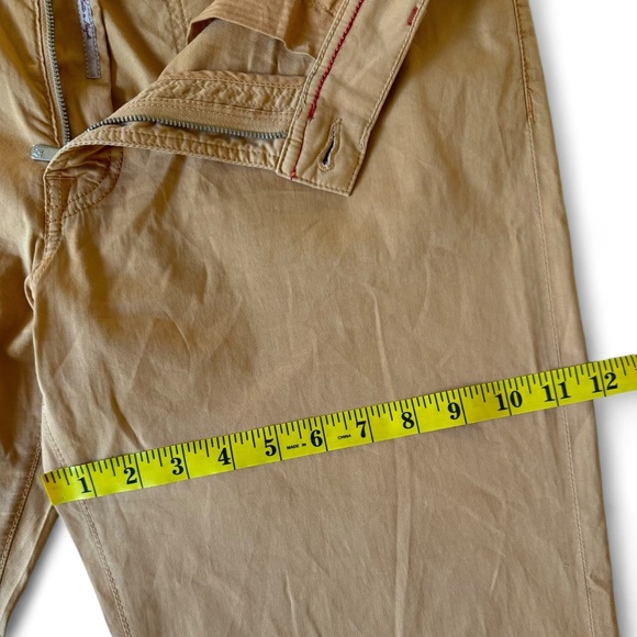 Marco Pescarolo - Brown/Orange - Cotton Silk - 5 Pocket Pant - Italy - 36x32 - Picture 6 of 12